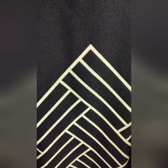 NWT Marina Rinaldi Noto Jacquard Duster wool Coat black gold 22 plus - Picture 11 of 14